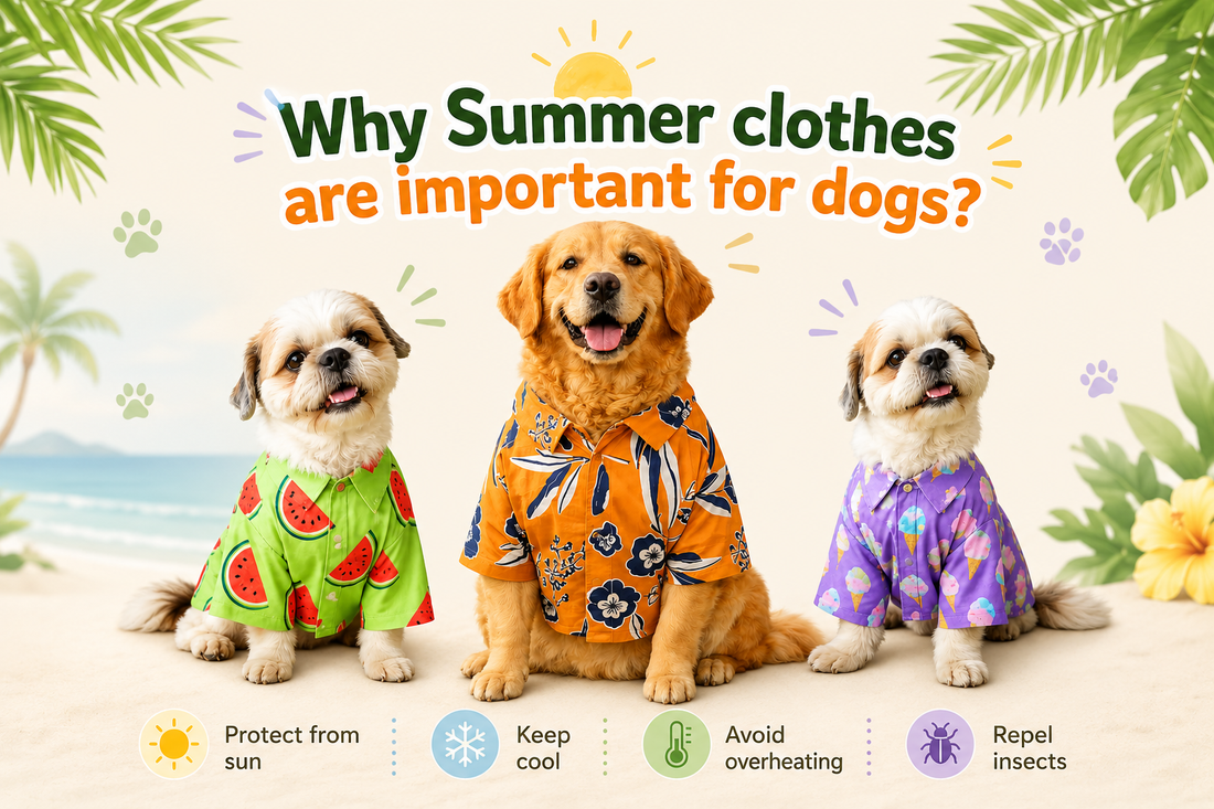 Why Summer Clothes Are Important for Dogs