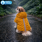 15 Furries Urban Yellow Dog Raincoat (100 % Waterproof)