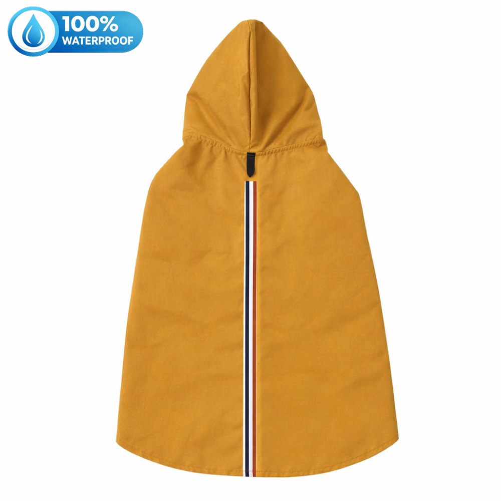 15 Furries Urban Yellow Dog Raincoat (100 % Waterproof)