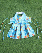 Monstera Tropical Dog Dress