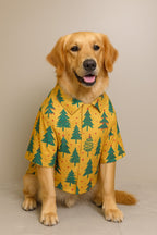 TREE-MENDOUS JOY (MUSTARD)  DOG SHIRT