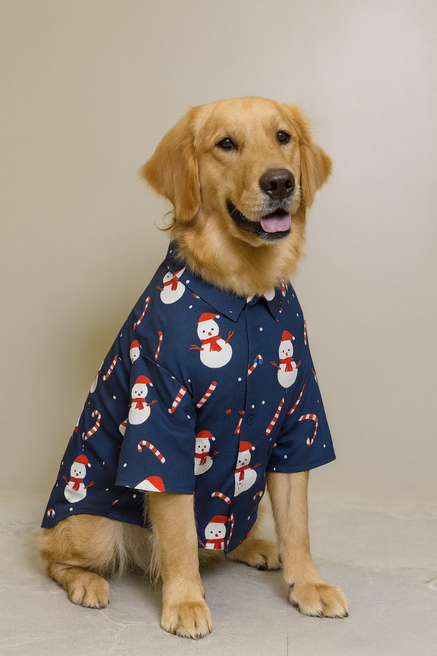 Snowman Dog Shirt