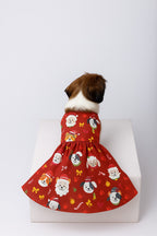SANTA PAWS DOG DRESS