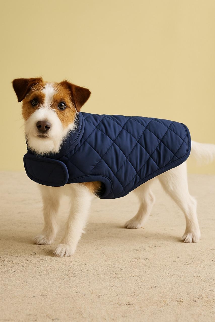 Navy Puffer Jacket