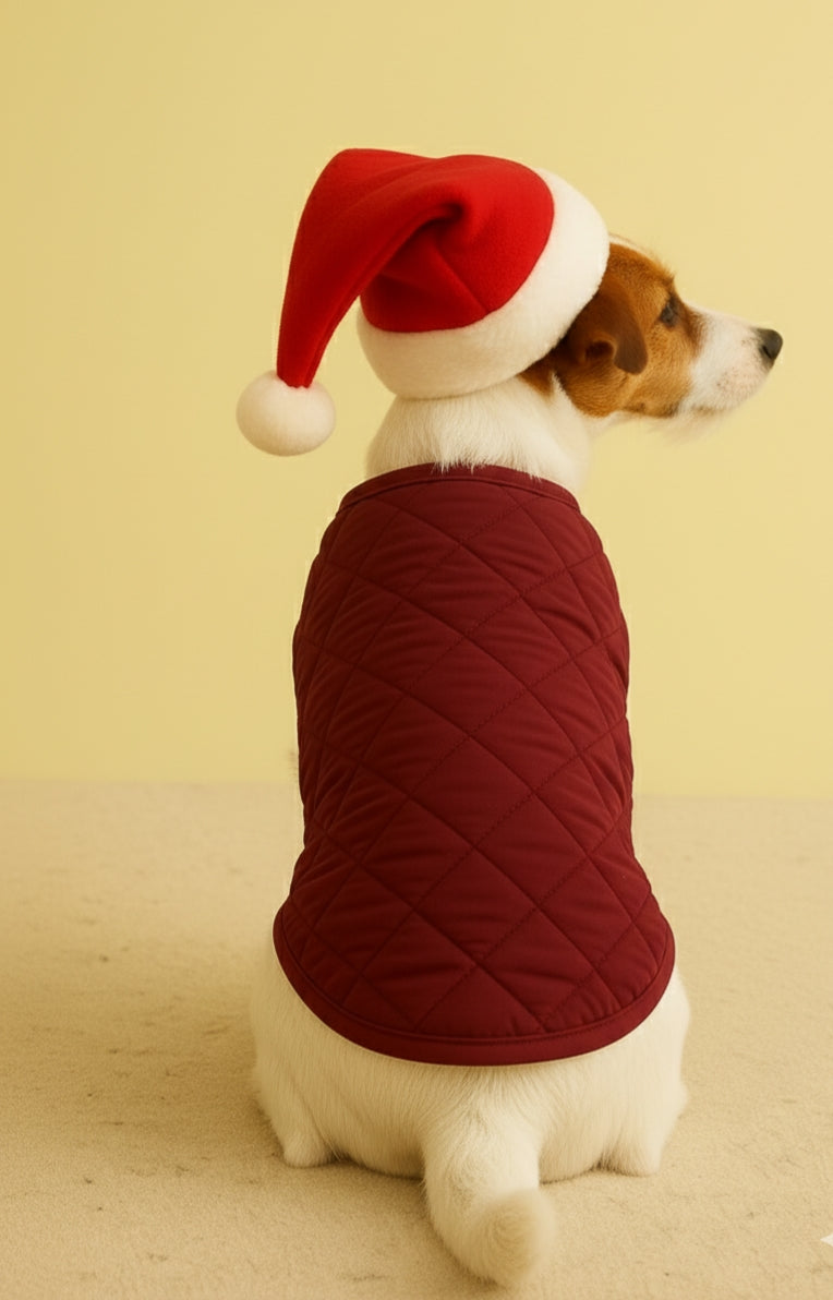 Wine Puffer Jacket