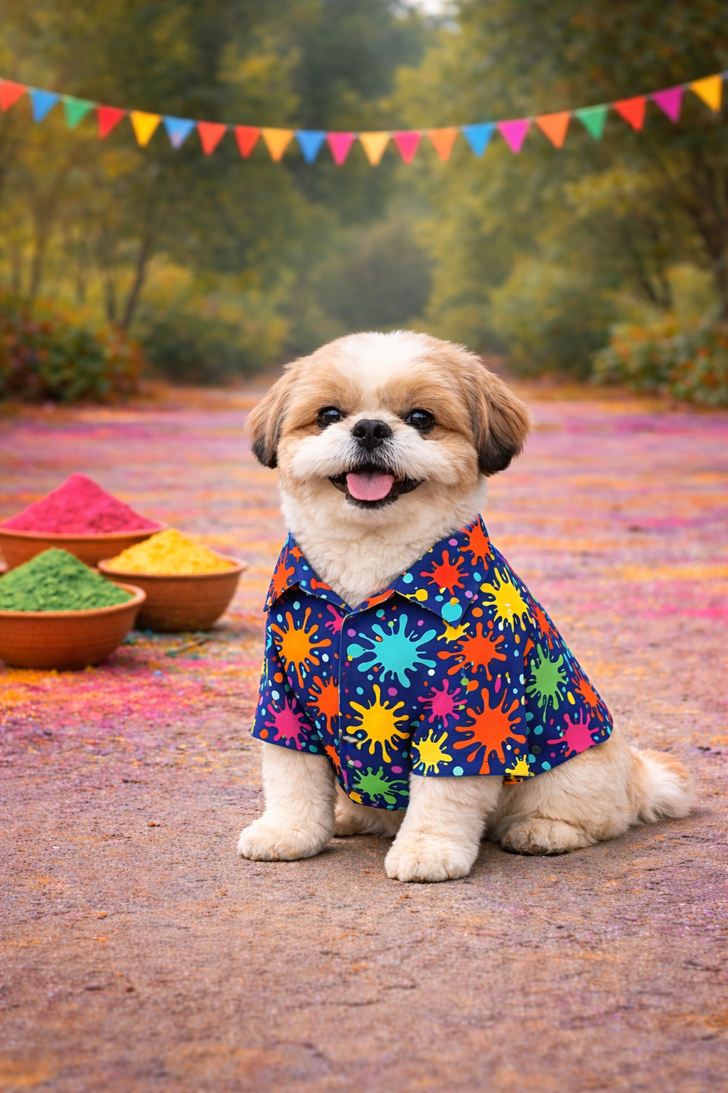 Art Attack Dog Shirt