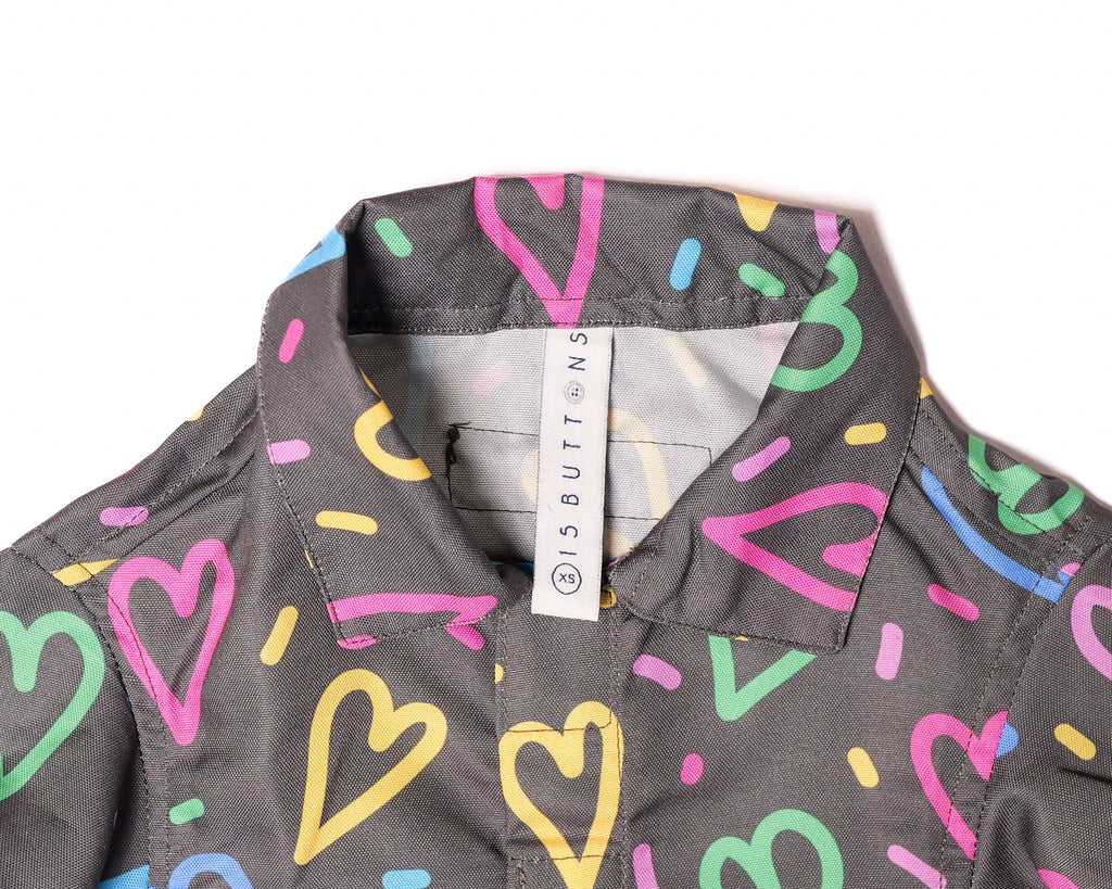 HEART BUZZ CAT SHIRT