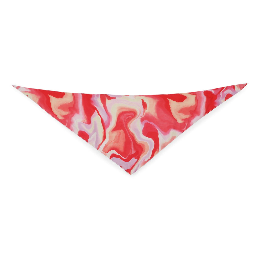 Pink Fluid Art Bandana