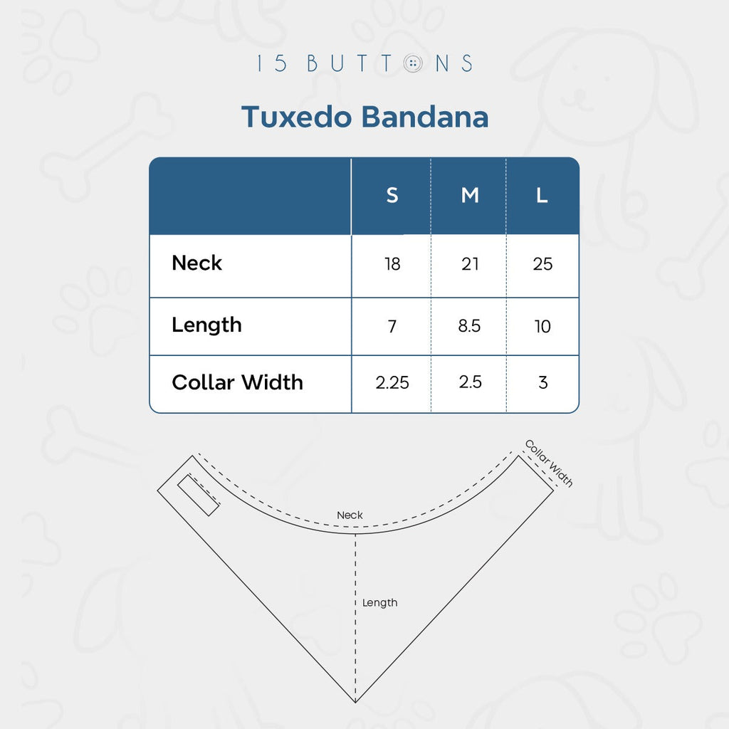 TUXEDO BANDANA