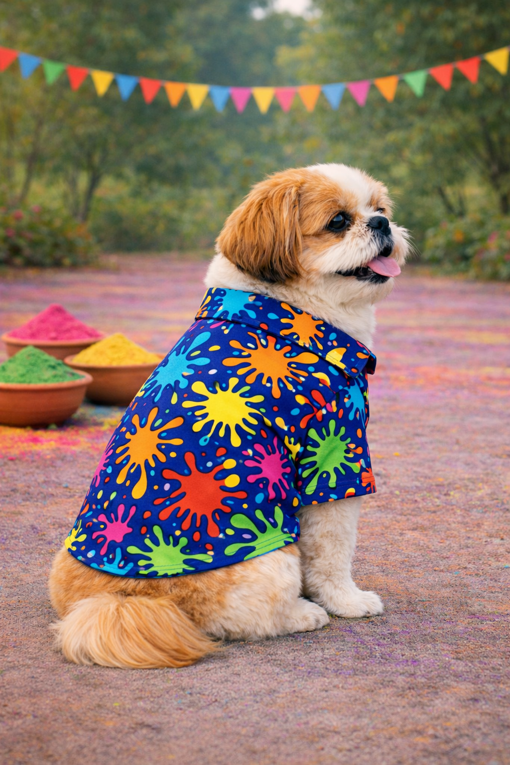 Art Attack Dog Shirt