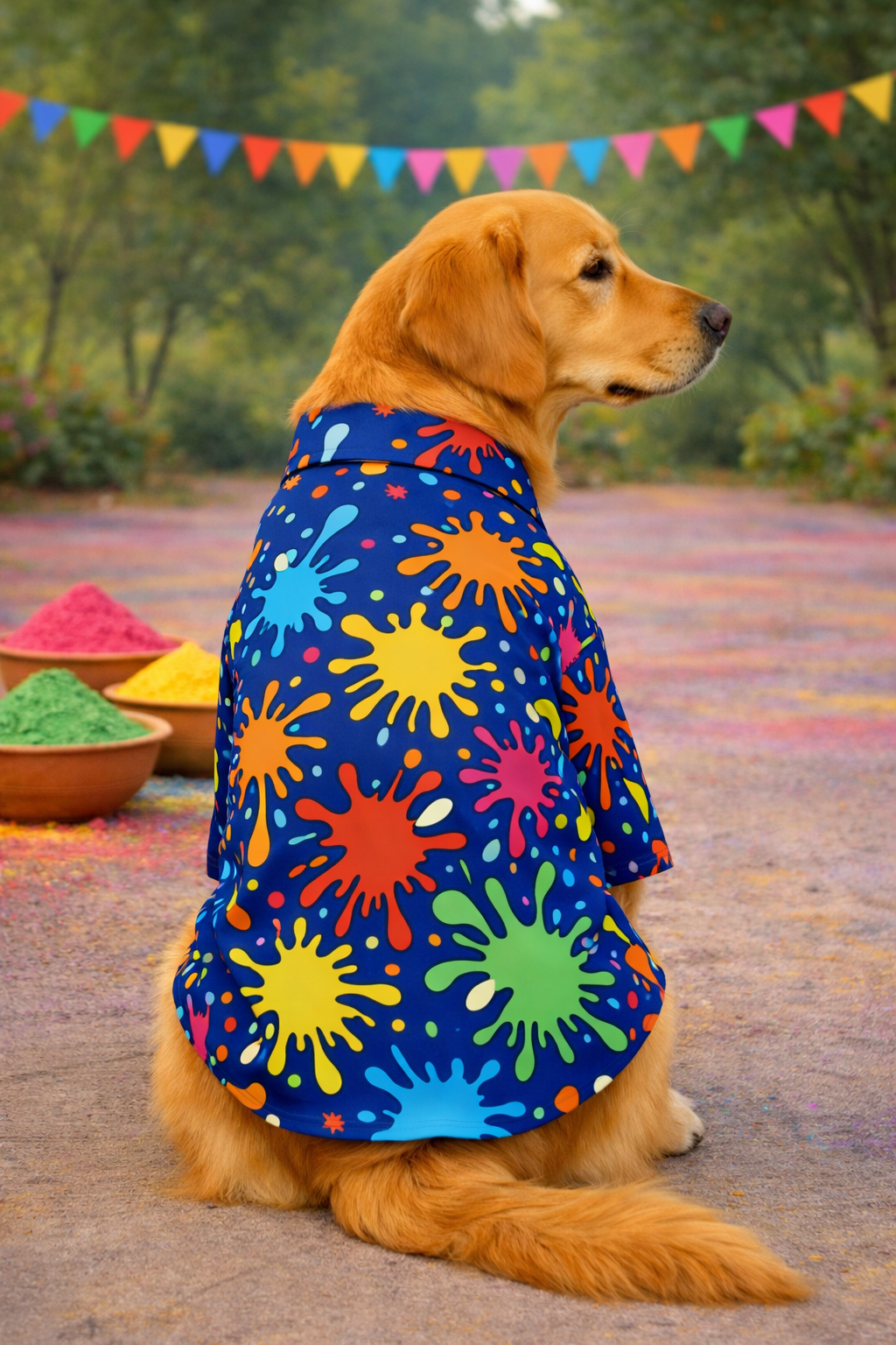 Art Attack Dog Shirt
